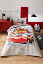 Özdilek Cars Fast Disney Lisanslı Kapitoneli Tek Kişilik Çocuk Nevresim Takımı