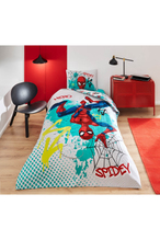 Özdilek Spidey Hero Disney Lisanslı Kapitoneli Tek Kişilik Çocuk Nevresim Takımı
