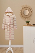 Özdilek Birds Kapüşonlu Peştamal Çocuk Bornozu 5/6 Yaş