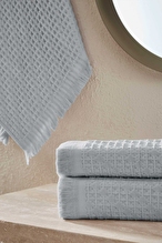 Cottons & Clouds Waffle Diogonal Banyo Havlusu 70 x 140 cm