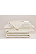 Cottons & Clouds Soft Colors Lastikli Çarşaf Süper King Size Saten Nevresim Takımı