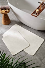 Floretta Simple 2'li Banyo Paspası
