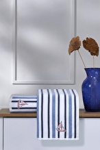 Özdilek Modern Mariner Nakışlı Banyo Havlusu 90x150 cm