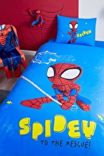 Özdilek Spidey Power Tek Kişilik Lisanslı Lastikli Çocuk Nevresim Takımı
