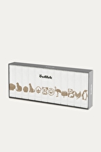Özdilek Wipure Kutulu 12'li Nakışlı Yıkanabilir Havlu Peçete 20x20 cm