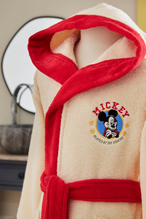Özdilek Mickey Mouse Sports Disney Lisanslı Kapüşonlu Çocuk Bornozu 5/6 Yaş