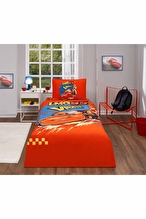 Özdilek Cars Neon Drift Tek Kişilik Disney Lisanslı Lastikli Çarşaf Çocuk Pike Takımı