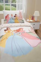 Özdilek Princess Vibes Tek Kişilik Disney Lisanslı Lastikli Çarşaf Çocuk Nevresim Takımı