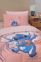 Özdilek Stitch Aloha Tek Kişilik Disney Lisanslı Lastikli Çarşaf Çocuk Uyku Seti