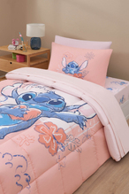 Özdilek Stitch Aloha Tek Kişilik Disney Lisanslı Lastikli Çarşaf Çocuk Uyku Seti