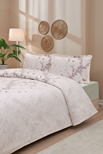 Özdilek Bloomlight Çift Kişilik Lastikli Çarşaf Nevresim Takımı