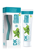 DKDENT Vegan Nane Özlü Florürsüz Diş Macunu 75 ml + Diş Fırçası