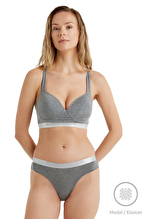Blackspade Kadın Modal/Tencel Silver Slip 1620.GRML