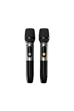 SHAZA Taşınabilir Bluetooth Mikrofonlu Hoparlör - 80W Ses Çıkışı Gri