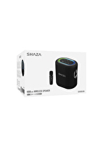SHAZA Taşınabilir Bluetooth Mikrofonlu Hoparlör - 30W Ses Çıkışı Siyah