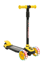 Cool Wheels 3 Tekerlekli Işıklı Twist Sarı Scooter