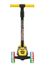 Cool Wheels 3 Tekerlekli Işıklı Twist Sarı Scooter