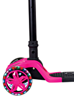 Cool Wheels Tulpar Işıklı Katlanır Scooter Pembe