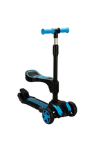 Cool Wheels Combo Oturaklı Mavi Scooter