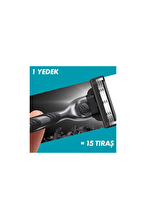 Gillette Mach3 4lü Bıçak Charcoal