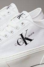 Calvin Klein Jeans Kadın Flatform+ Cupsole Low TXT Ayakkabı YW0YW0103301T
