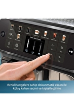 Philips Tam Otomatik Espresso Makinesi Krom Siyah EP5547/90
