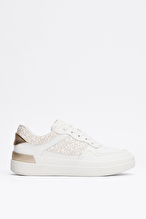 Tommy Hilfiger Kadın Lux Court Sneaker Monogram Ayakkabı FW0FW083810K4