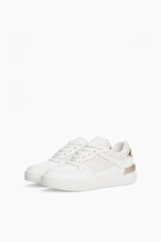 Tommy Hilfiger Kadın Lux Court Sneaker Monogram Ayakkabı FW0FW083810K4