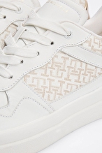 Tommy Hilfiger Kadın Lux Court Sneaker Monogram Ayakkabı FW0FW083810K4