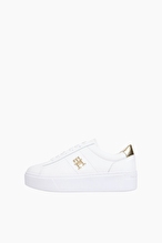 Tommy Hilfiger Kadın Platform Court Metallics Ayakkabı FW0FW08648YBS