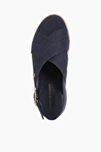 Tommy Hilfiger Kadın Denim Espadrille Platform Sandalet FW0FW08669DW6