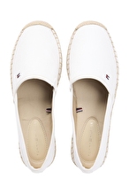 Tommy Hilfiger Kadın Flag Canvas Espadrille Ayakkabı FW0FW08541YBL