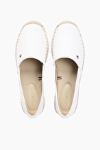 Tommy Hilfiger Kadın Flag Canvas Espadrille Ayakkabı FW0FW08541YBL