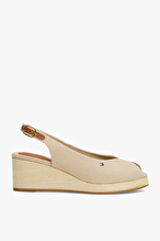 Tommy Hilfiger Kadın Flag Mid Wedge Espad Slingback Sandalet FW0FW08595ACC