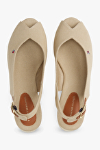 Tommy Hilfiger Kadın Flag Mid Wedge Espad Slingback Sandalet FW0FW08595ACC