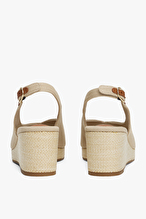 Tommy Hilfiger Kadın Flag Mid Wedge Espad Slingback Sandalet FW0FW08595ACC