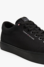 Tommy Hilfiger Erkek Th Hi Vulc Low Core Canvas Ayakkabı FM0FM05396BDS