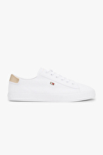 Tommy Hilfiger Kadın Vulc Canvas Lace Up Ayakkabı FW0FW08647YBS