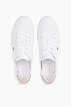 Tommy Hilfiger Kadın Vulc Canvas Lace Up Ayakkabı FW0FW08647YBS