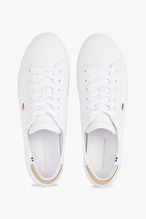 Tommy Hilfiger Kadın Vulc Canvas Lace Up Ayakkabı FW0FW08647YBS