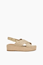 Tommy Hilfiger Kadın Denim Espadrille Platform Sandalet FW0FW08669ACC