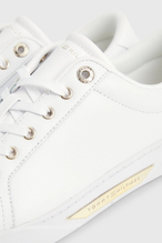 Tommy Hilfiger Kadın Golden HW Court Sneaker Ayakkabı FW0FW075600K7