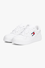 Tommy Jeans Kadın Retro Basket Sneaker Ess Ayakkabı EN0EN02505YBS