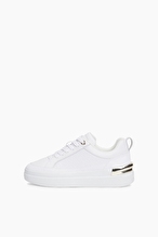 Tommy Hilfiger Kadın Lux Court Sneaker Monogram Ayakkabı FW0FW07808YBS