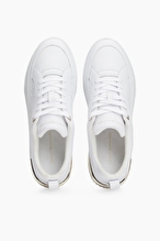 Tommy Hilfiger Kadın Lux Court Sneaker Monogram Ayakkabı FW0FW07808YBS