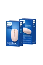 Philips SPK7418 Kablosuz Bluetooth 1600DPI 4 Tuşlu Optik Sessiz Mouse Pembe