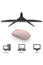 Philips SPK7418 Kablosuz Bluetooth 1600DPI 4 Tuşlu Optik Sessiz Mouse Pembe