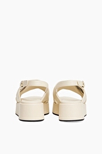 Tommy Hilfiger Kadın Hw Padded Leather Sandal Sandalet FW0FW08808ACJ