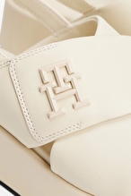 Tommy Hilfiger Kadın Hw Padded Leather Sandal Sandalet FW0FW08808ACJ