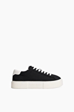 Tommy Jeans Kadın Flatform Canvas Ayakkabı EN0EN02792BDS